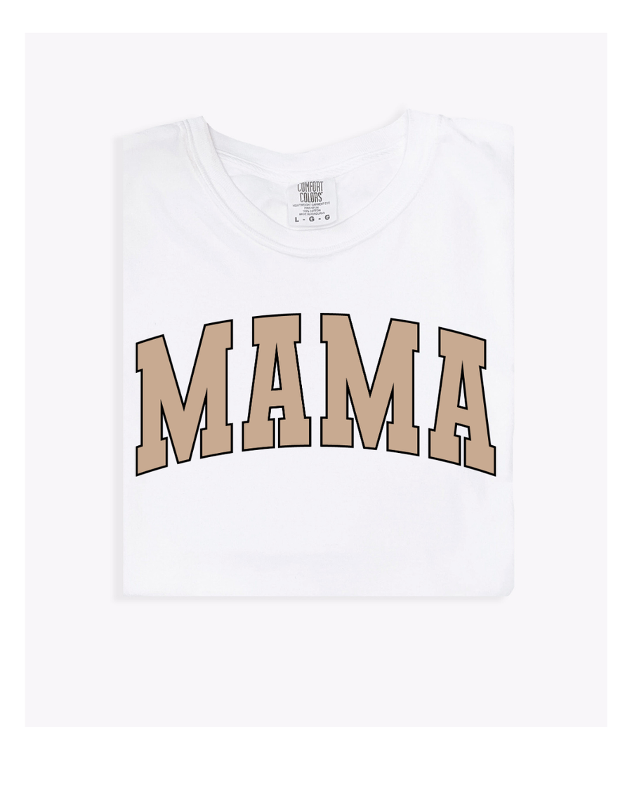 Mama Classic Collegiate Style Varsity Tee SALE SBG Co.