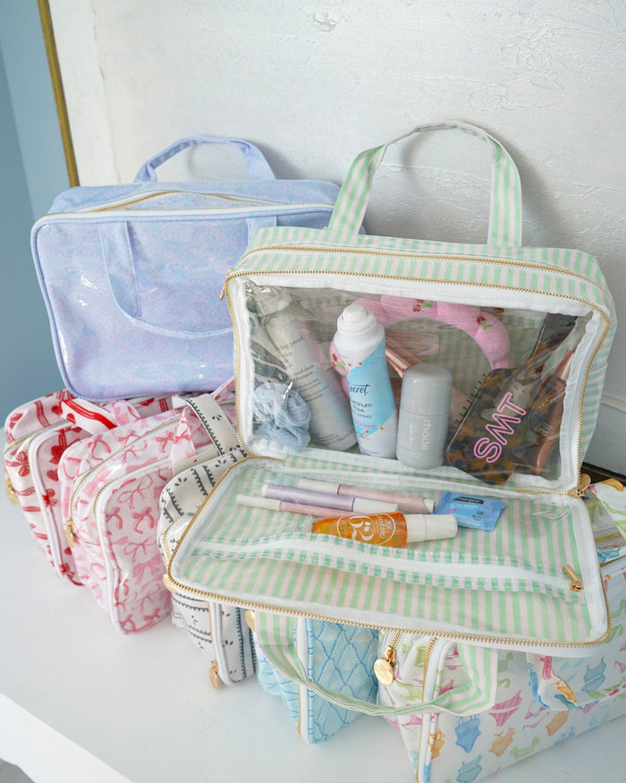 Clear Coat Toiletry Case KenzKustomz