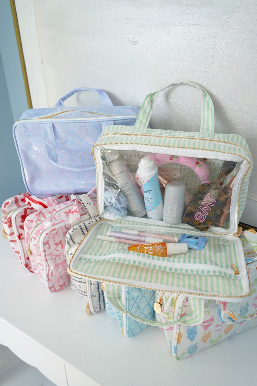 Clear Coat Toiletry Case KenzKustomz