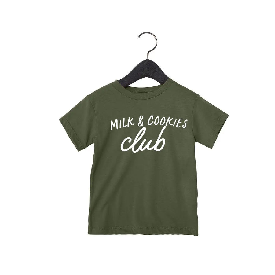 Milk + Cookies Club Kids Tee Saved by Grace Co.