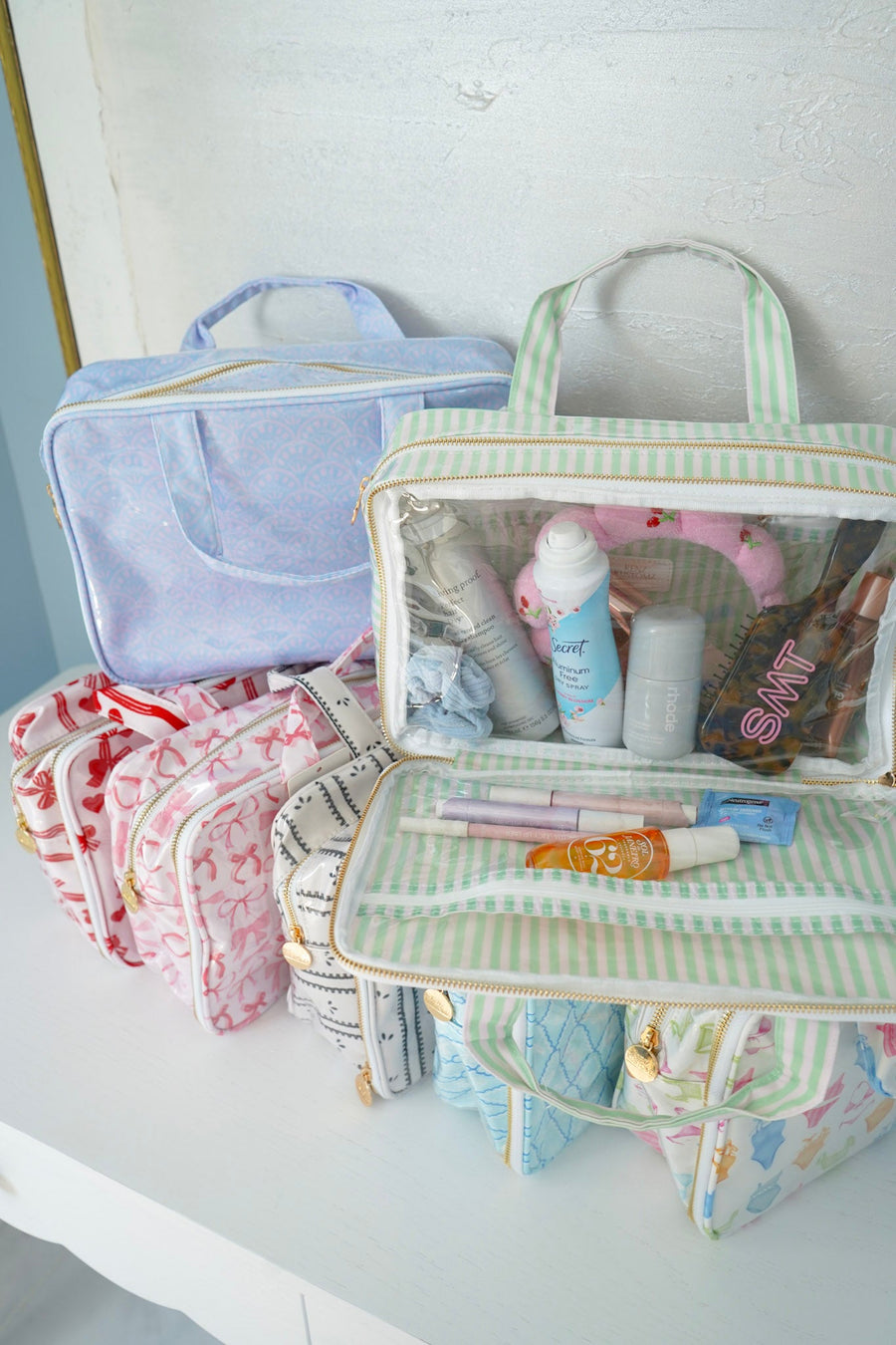 Clear Coat Toiletry Case KenzKustomz