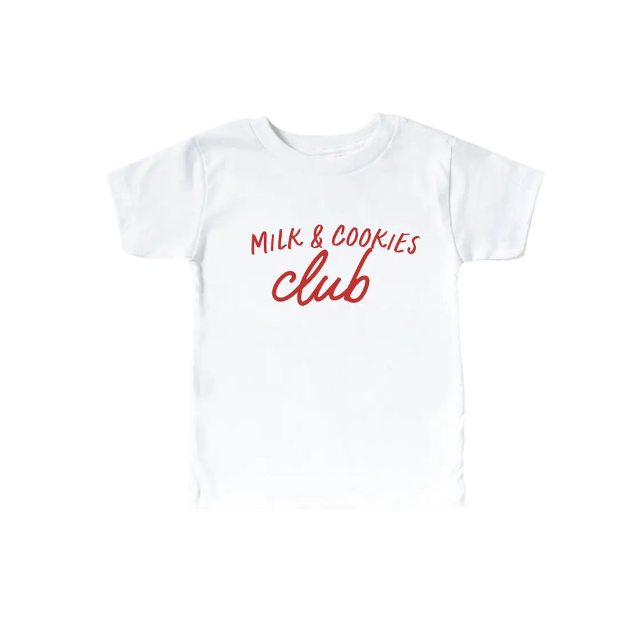 Milk + Cookies Club Kids Tee Saved by Grace Co.