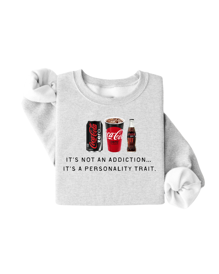 It's Not an Addiction - Coke Zero Pullover SBG Co.