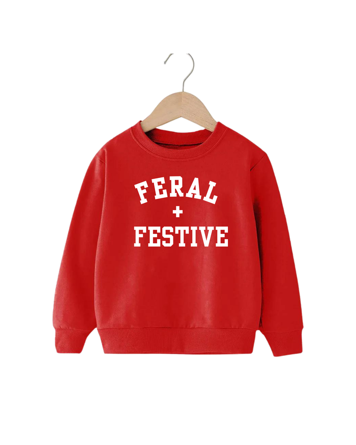 Feral + Festive Pullover SBG Co.