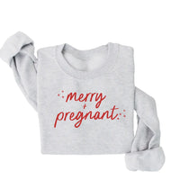 Merry + Pregnant Sweatshirt DOORBUSTER Saved by Grace Co.