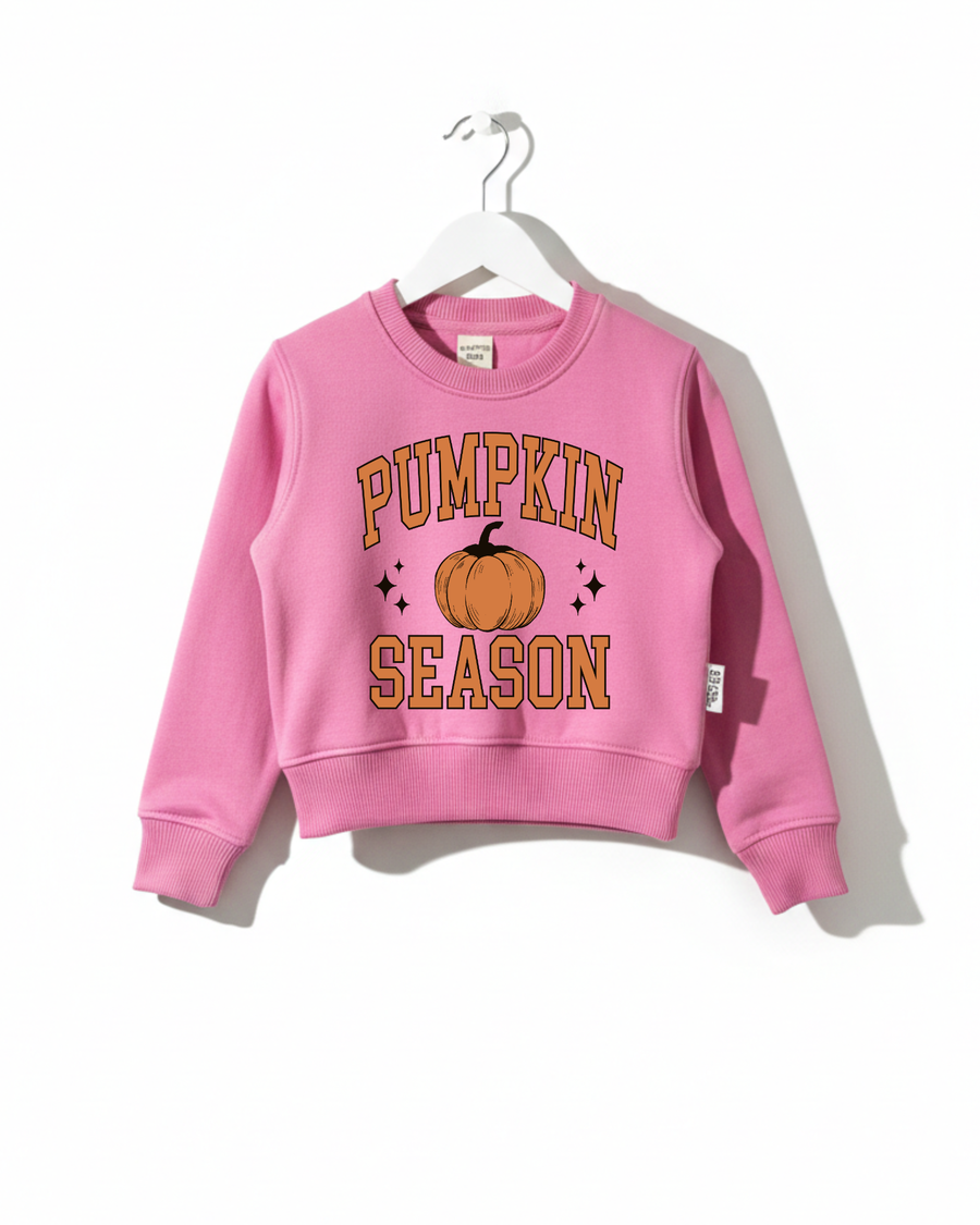 Pumpkin Season Kids Sweatshirt SBG Co.