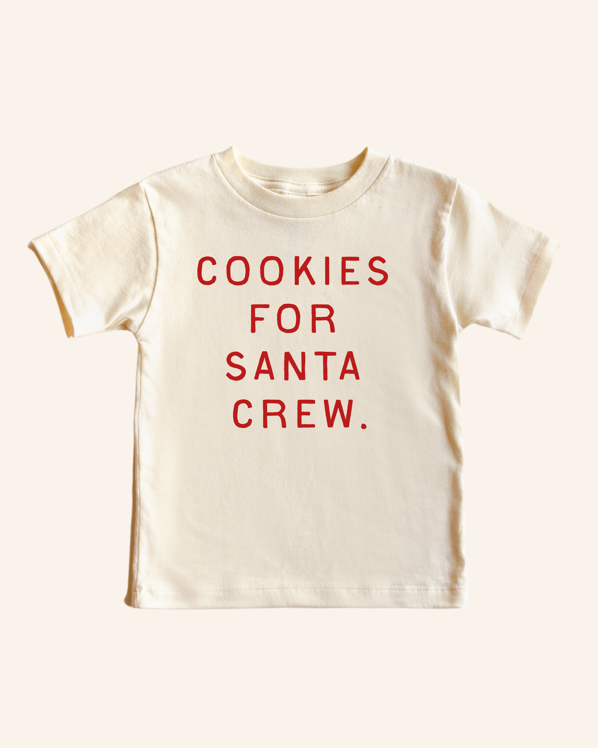 Cookies For Santa Kids Tee SBG Co.