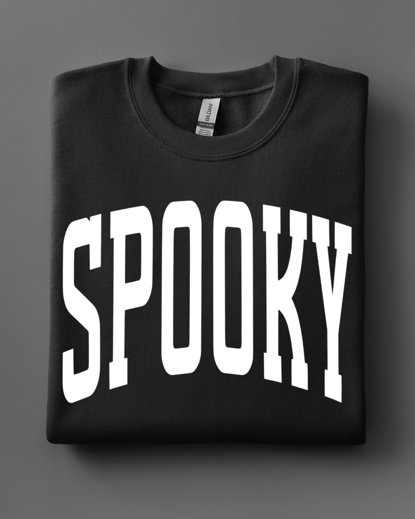 SPOOKY Varsity Adult Tee/Sweatshirt