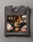Overstimulated Mom's Club Barbie Tee