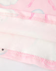 Halloween Pink Ghost Bow Flying Sleeve Dress