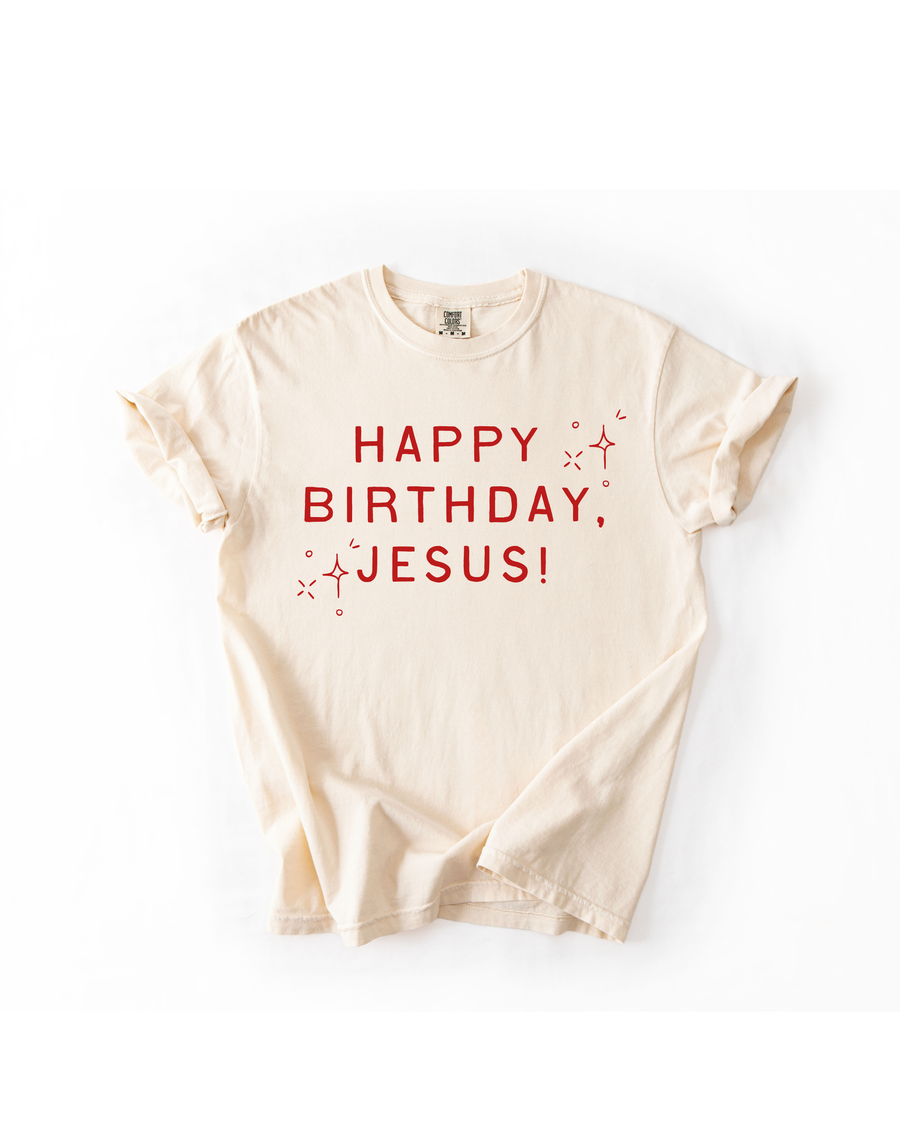 Happy Birthday, Jesus Adult Tee SBG Co.