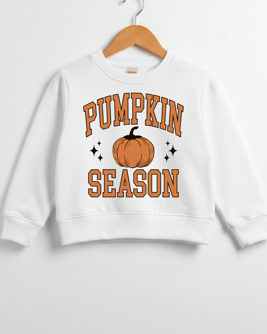 Pumpkin Season Kids Sweatshirt SBG Co.