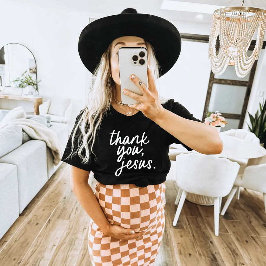 Thank You Jesus Tee Saved by Grace Co.