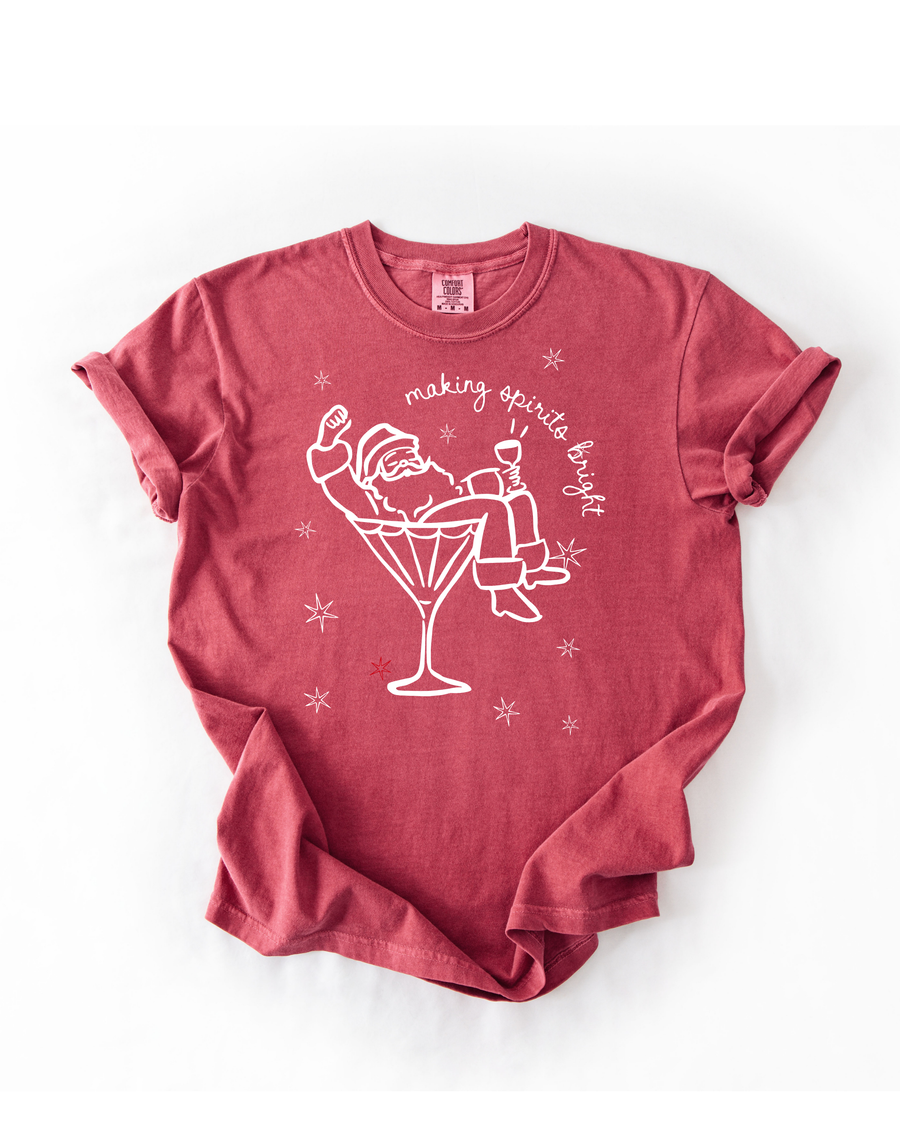 Making Spirits Bright Tee or Pullover SBG Co.