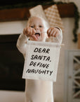 dear santa, define naughty hang sign