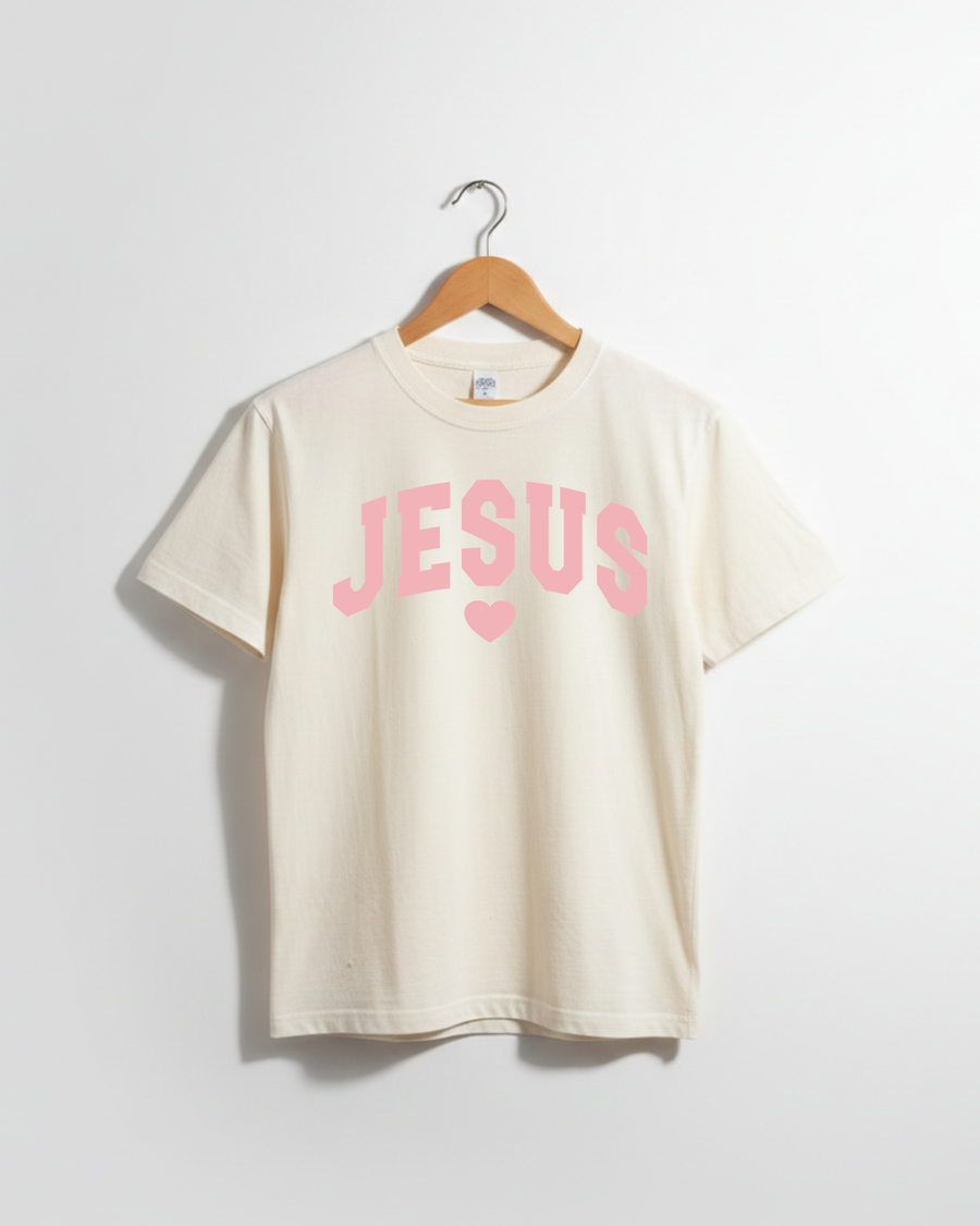 Jesus Varsity 🩷 Tee or Pullover SBG Co.