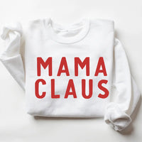 Mama Claus Sweatshirt Saved by Grace Co.