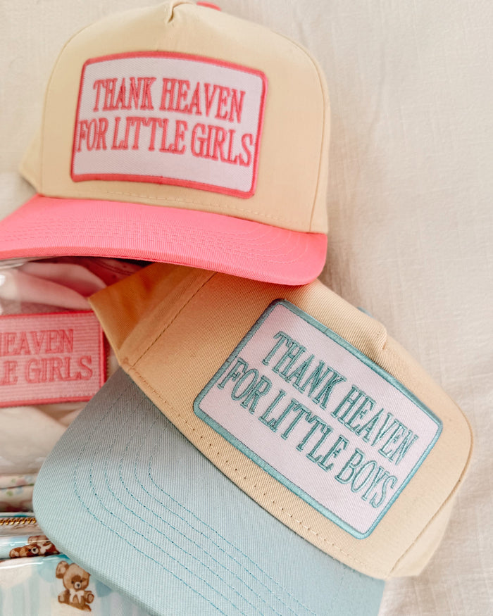 Thank Heaven - Vintage Trucker Hat KenzKustomz