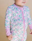 Bamboo Zip Romper | Shamrock & Bows