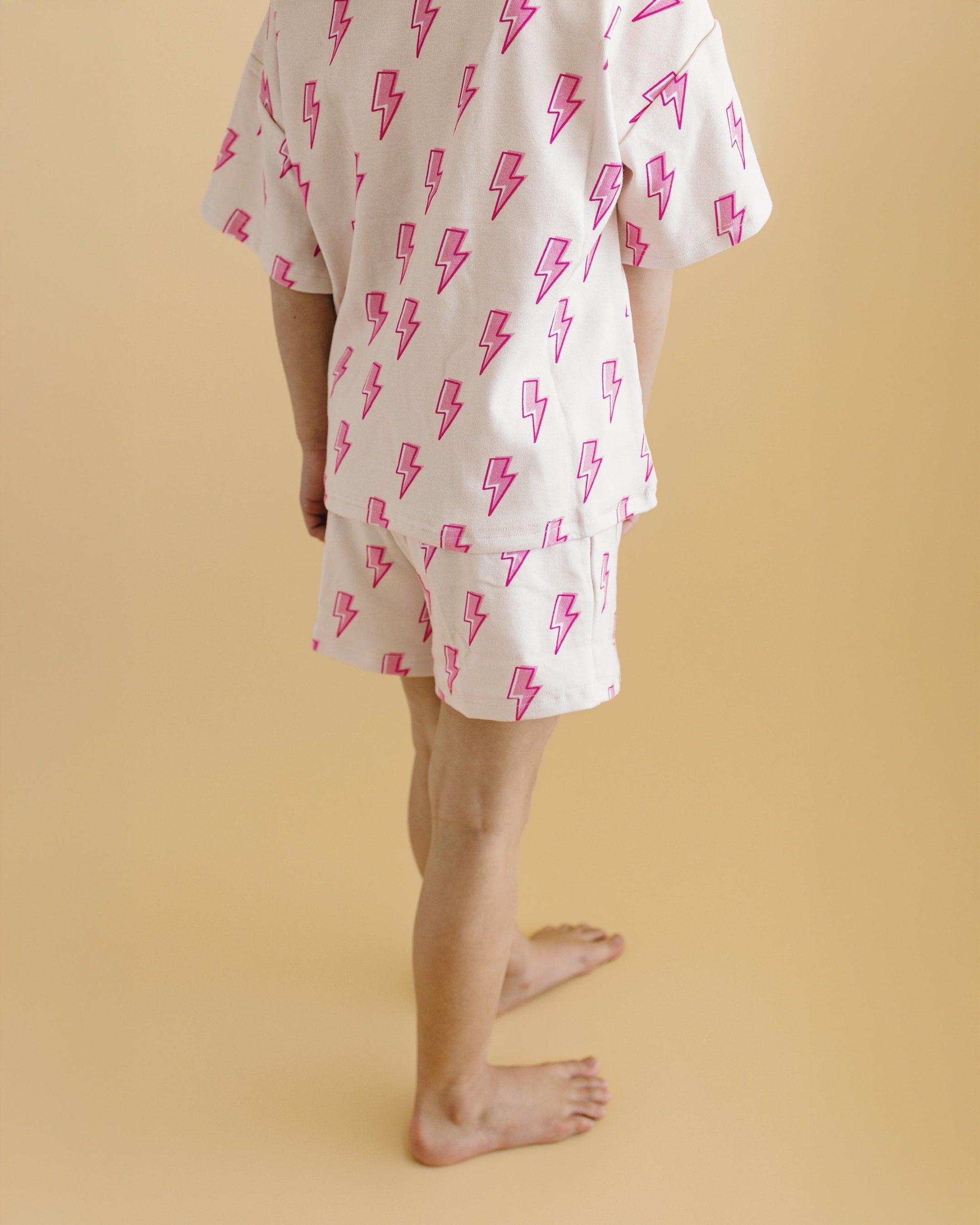 Shorts Set | Pink Bolts