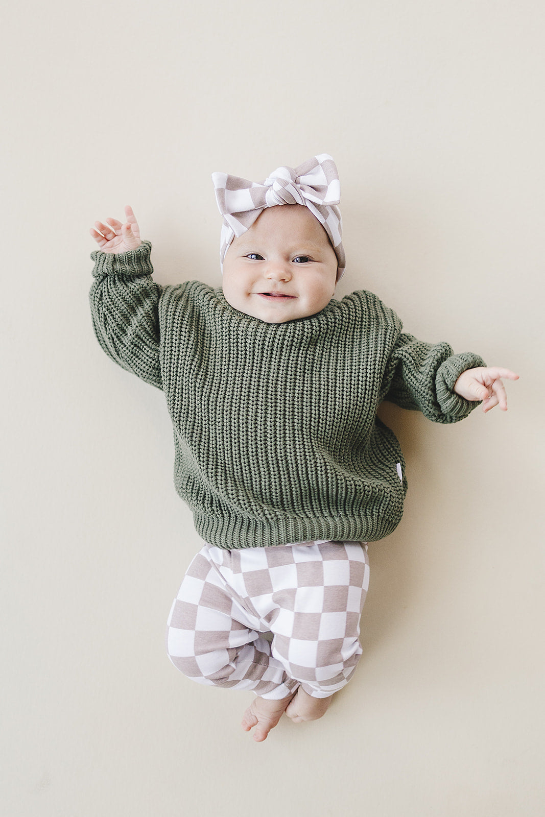 Chunky Knit Sweater | Green