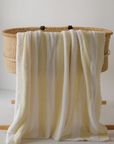 Plush Blanket | Sunny Stripe forever french baby