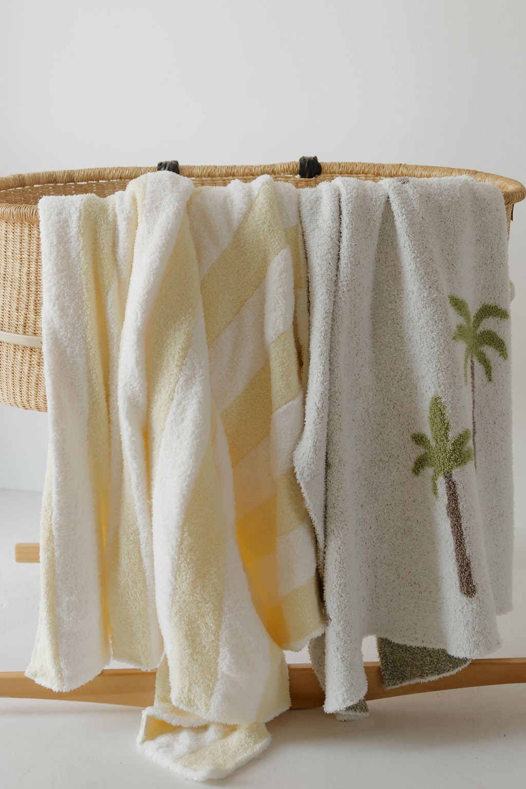 Plush Blanket | Sunny Stripe forever french baby