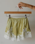 Girl's Satin Shorts | Prickly Pear forever french baby
