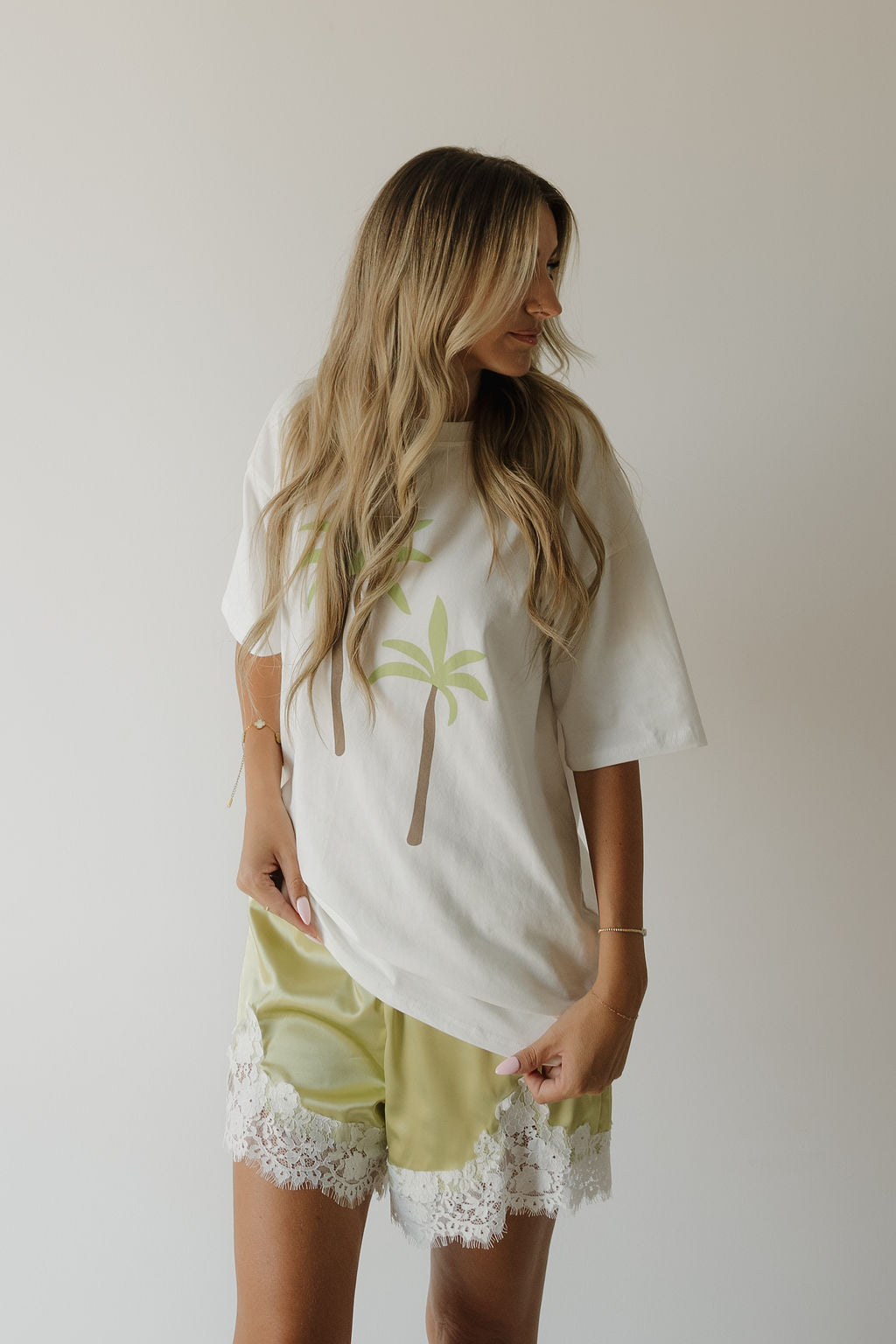 Adult Cotton Tee | Palm forever french baby