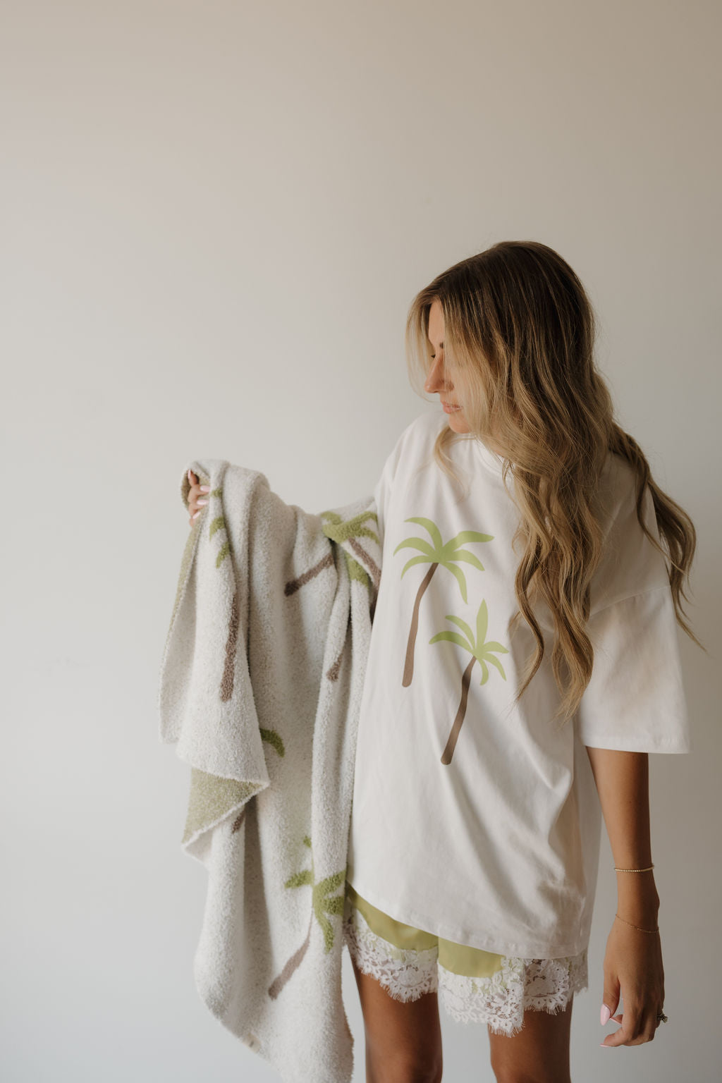 Adult Cotton Tee | Palm forever french baby