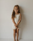 Girl's Ruffle Short Set | Swan forever french baby