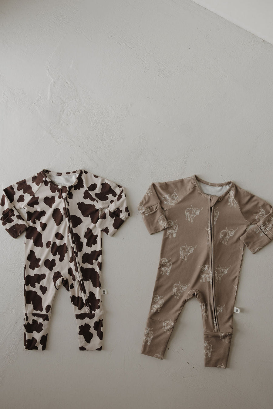 Bamboo Zip Pajamas | Moo! forever french baby