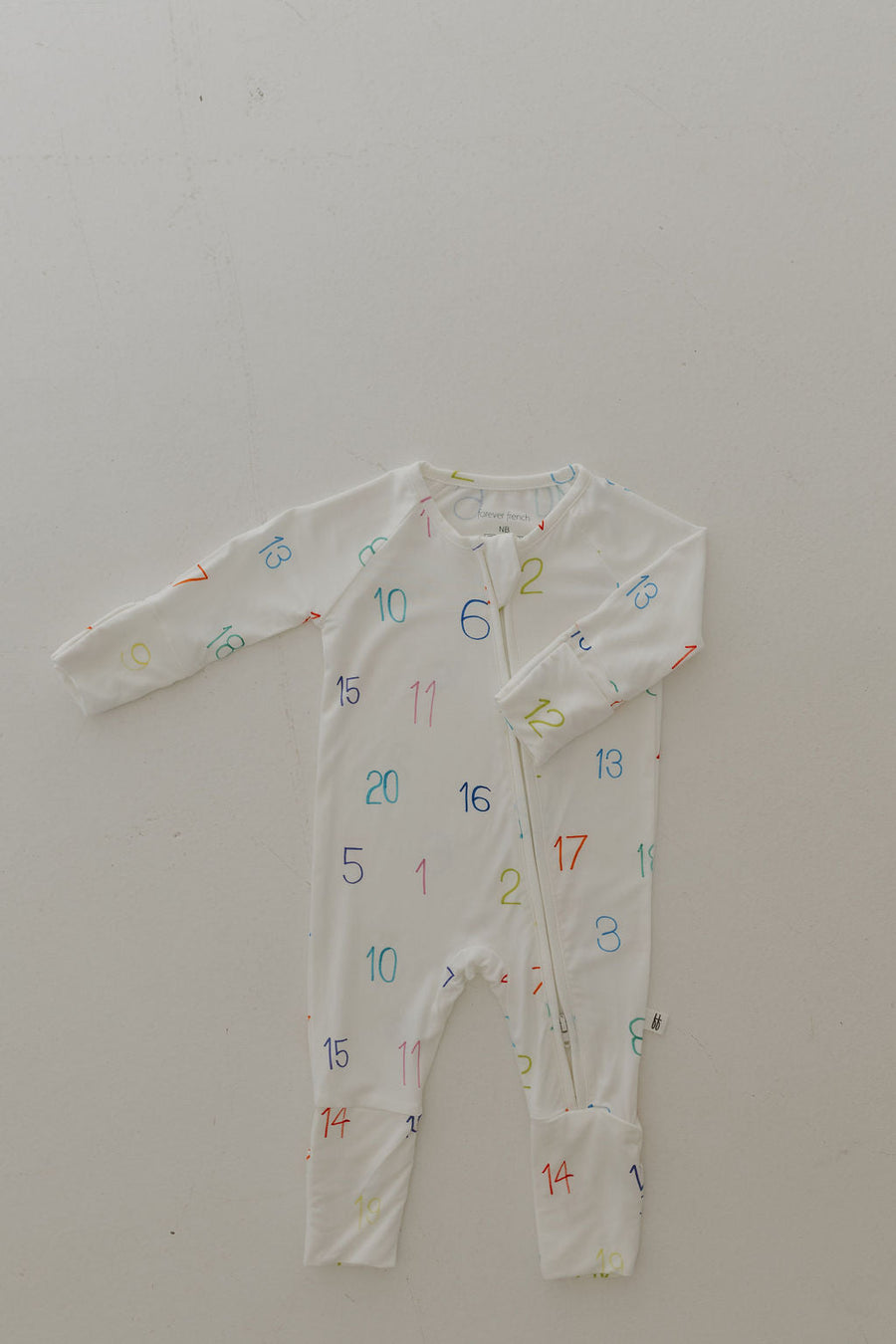 Bamboo Zip Pajamas | Autism Awareness | Charli Counts forever french baby