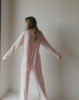Women's Bamboo Button Up Lounge Set | Giselle forever french baby