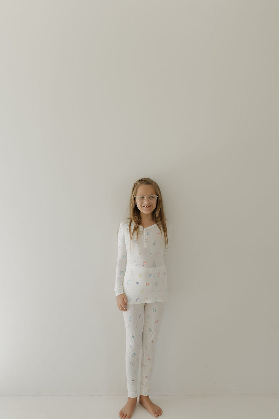 Bamboo Two Piece Pajamas | Autism Awareness | Charli Counts forever french baby