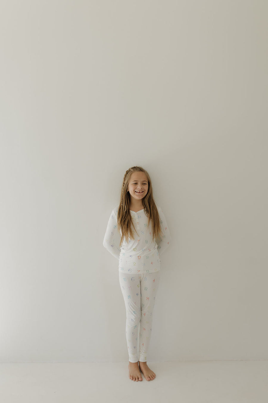 Bamboo Two Piece Pajamas | Autism Awareness | Charli Counts forever french baby