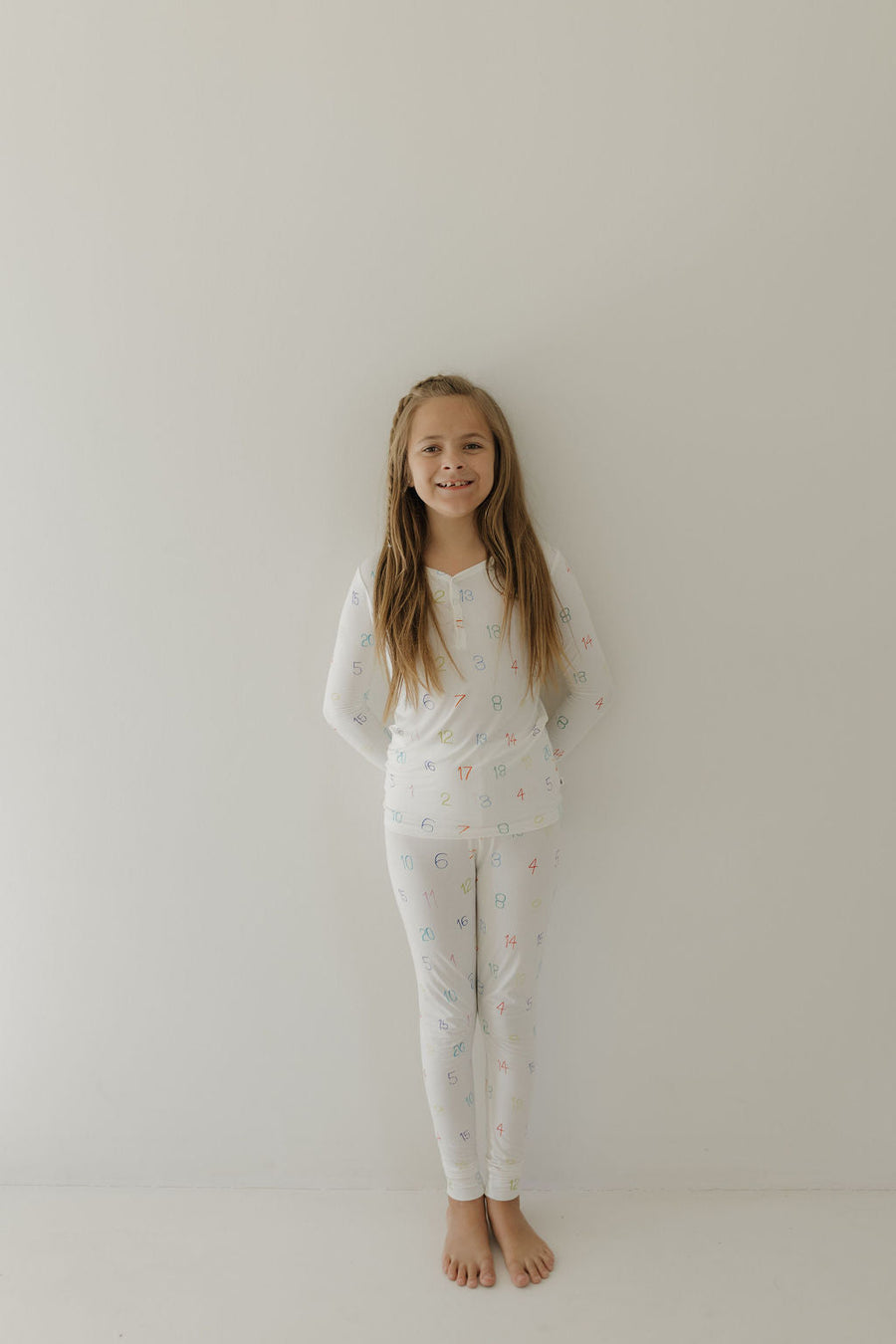 Bamboo Two Piece Pajamas | Autism Awareness | Charli Counts forever french baby