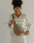 ff Belt Bag | Taupe