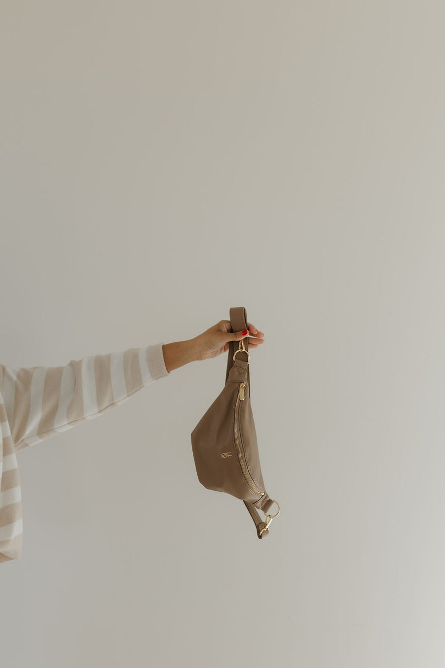 ff Belt Bag | Taupe forever french baby