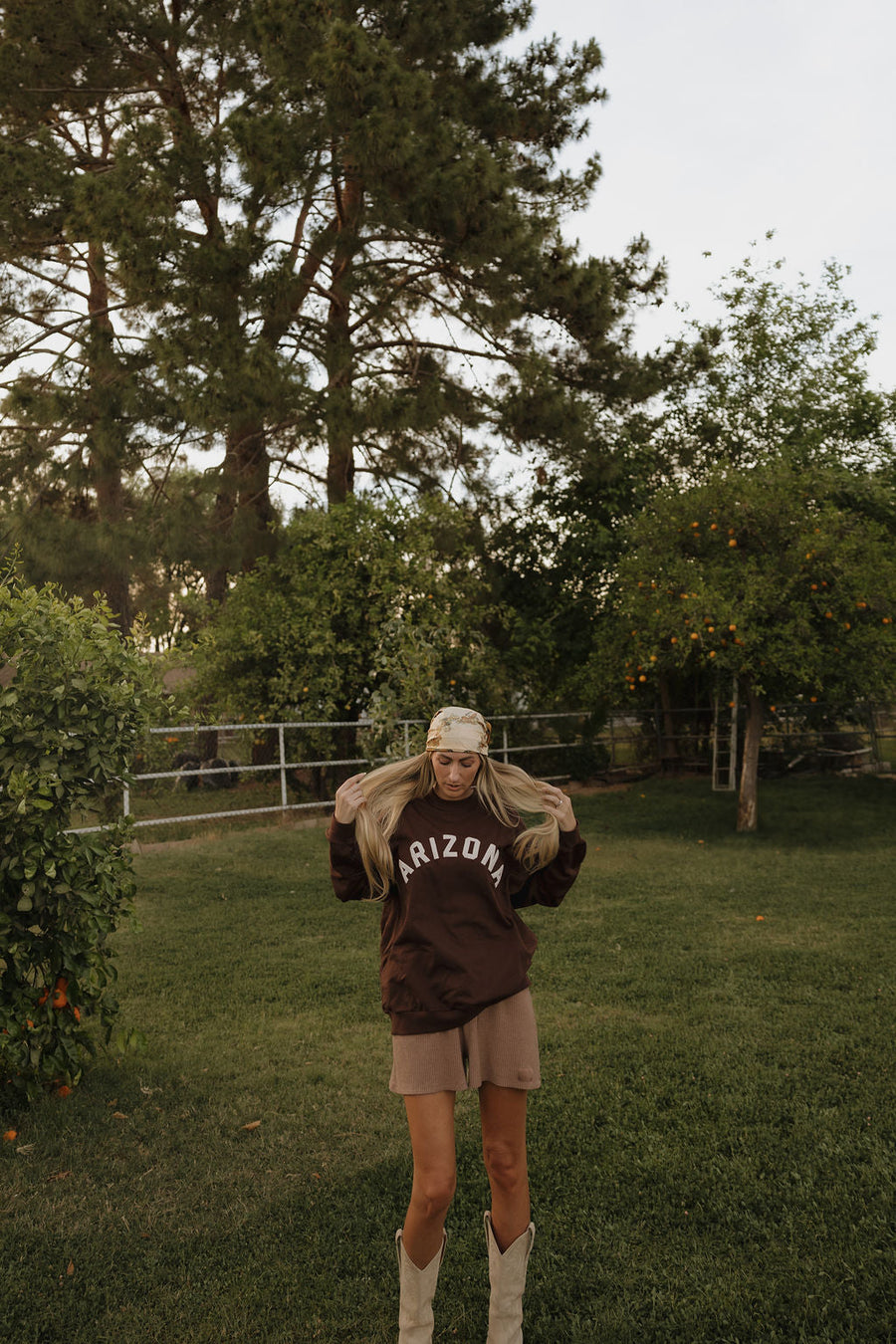 Adult Sweatshirt | ff Arizona forever french baby
