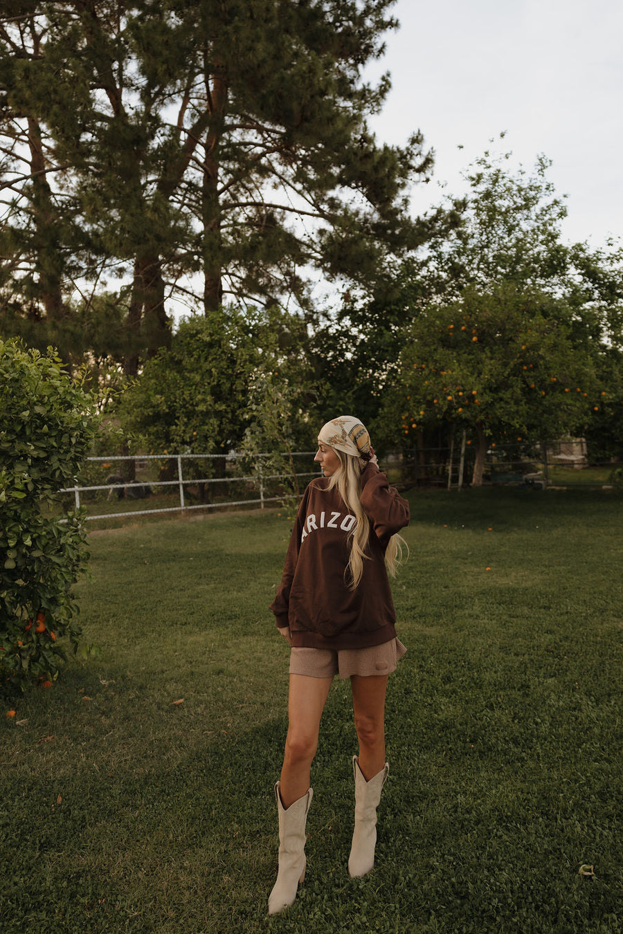 Adult Sweatshirt | ff Arizona forever french baby