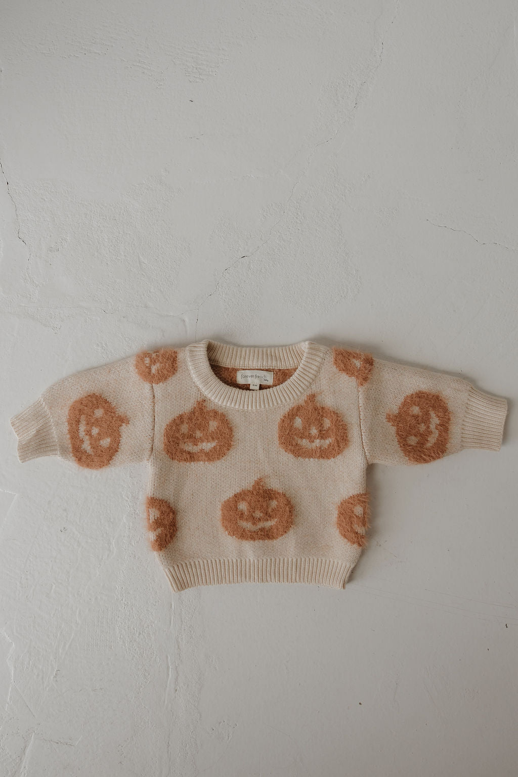 Cozy Sweater | Pumpkin forever french baby