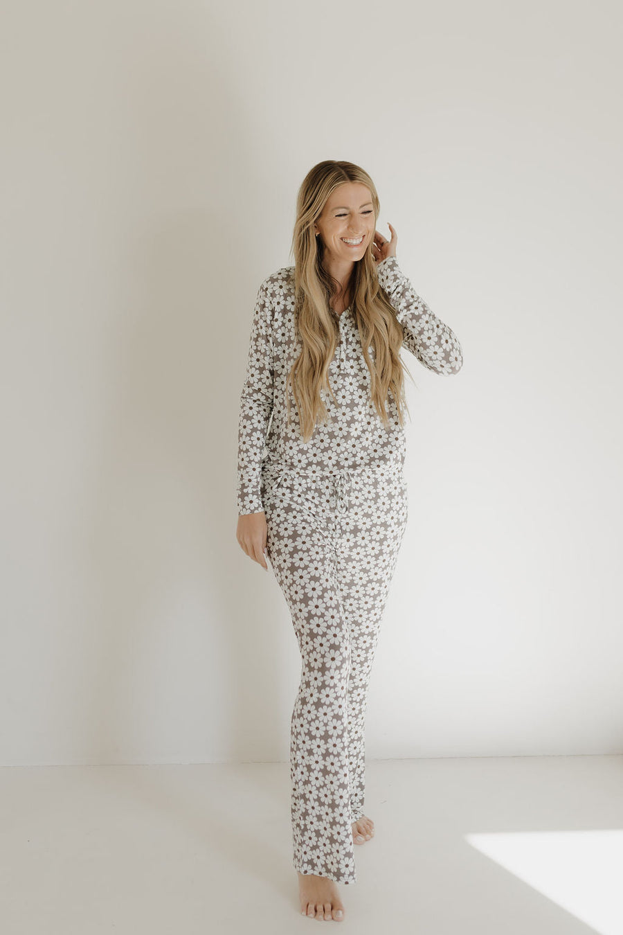 Women's Long Sleeve Bamboo Pajama | Darlin' forever french baby