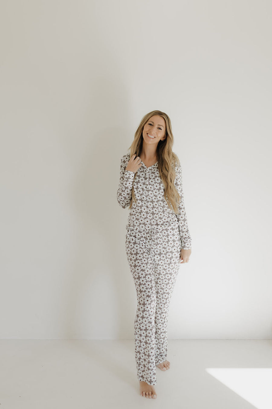Women's Long Sleeve Bamboo Pajama | Darlin' forever french baby