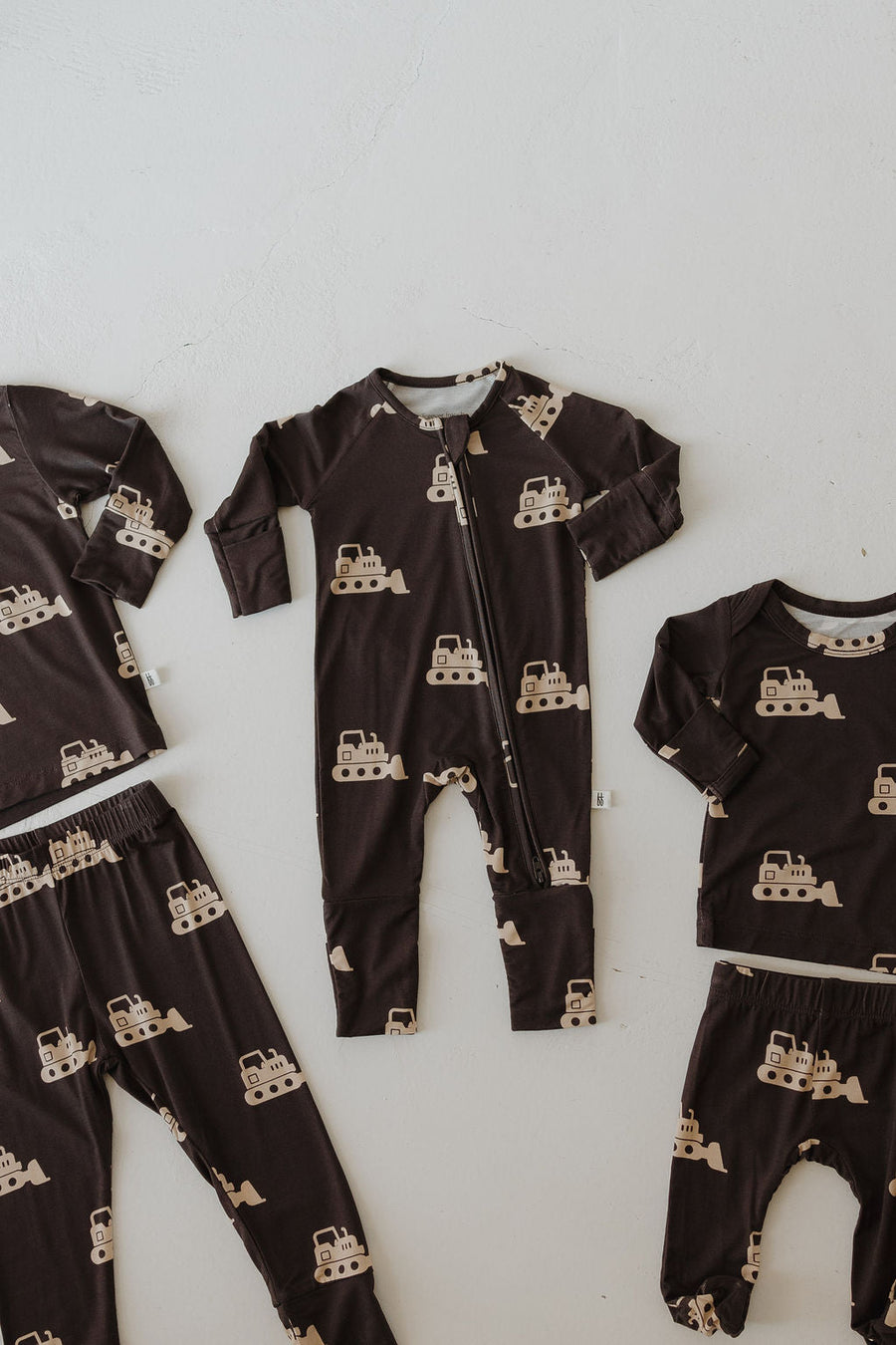 Sleepy Time Set | Bulldozer forever french baby