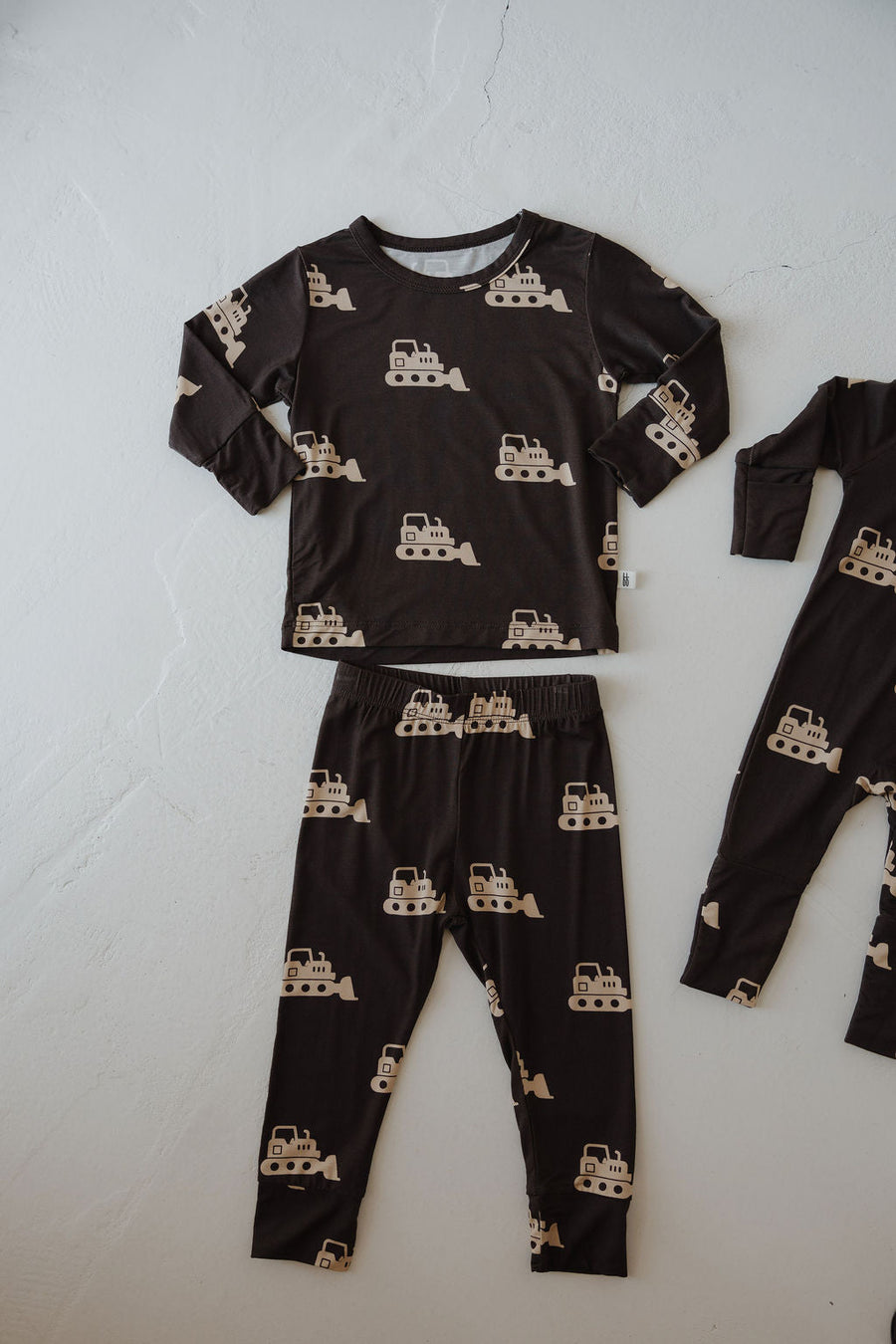 Child Sleepy Time Set | Bulldozer forever french baby