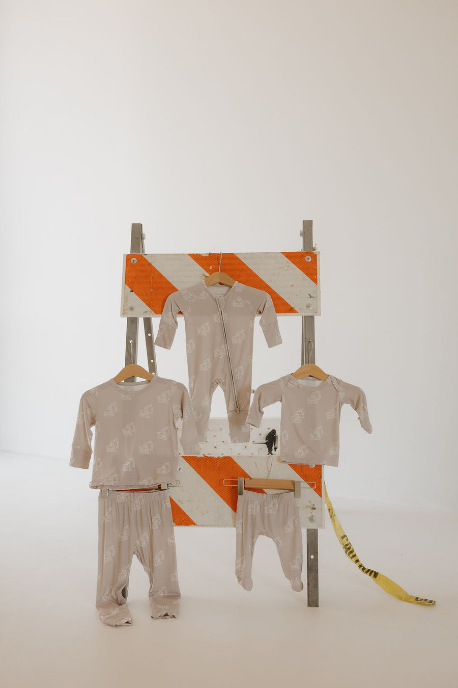 Child Sleepy Time Set | Excavator forever french baby