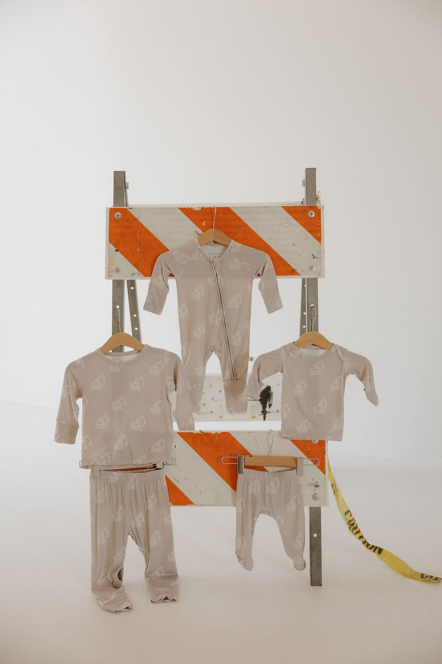 Sleepy Time Set | Excavator forever french baby
