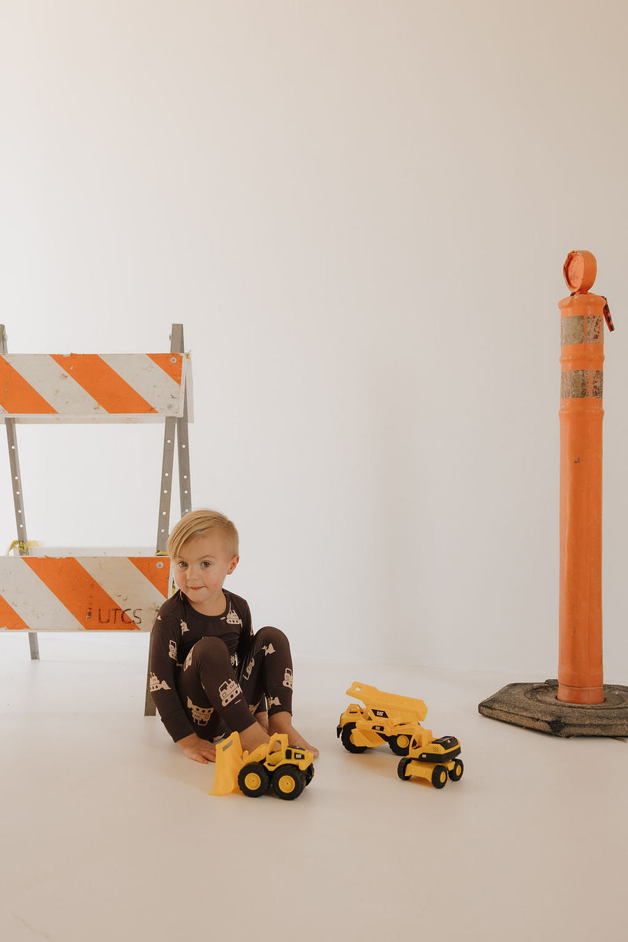 Child Sleepy Time Set | Bulldozer forever french baby