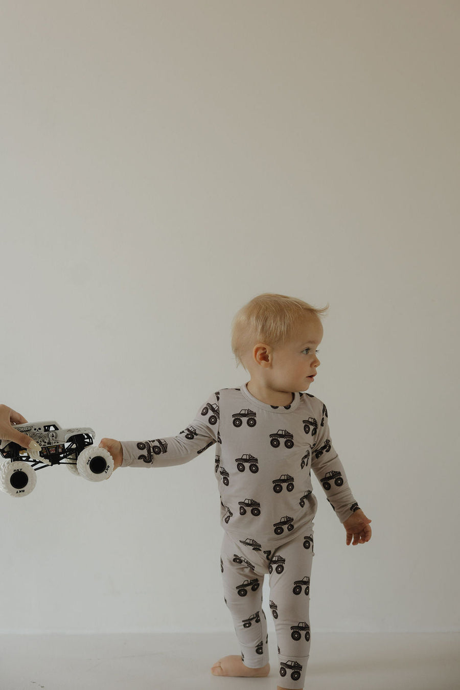Child Sleepy Time Set | Monster Truck forever french baby